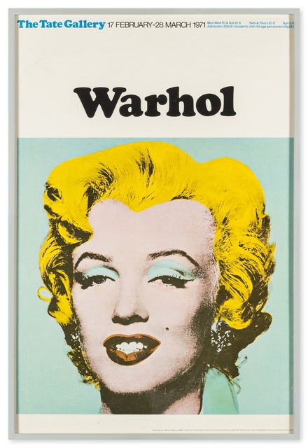 Andy Warhol, ‘Poster for Tate Gallery’, 1971, Forum Auctions