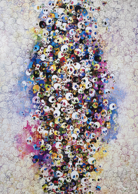 Takashi Murakami, ‘Who Is Afraid of Red, Yellow and Blue & Death’, 2010, Julien's Auctions