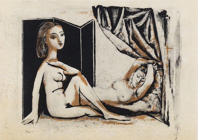 Pablo Picasso, ‘Les Deux Femmes Nues (The Two Naked Women), 1949 Limited edition Lithogrph by Pablo Picasso’, 1949, White Cross