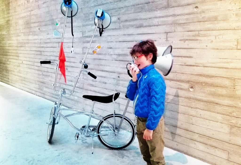 Protest bike, installation view at MOSTYN Wales UK 2016 Protest bike, installation view at MOSTYN Wales UK 2016