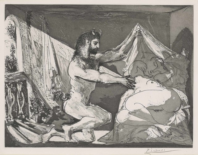 Pablo Picasso, ‘Faune devoilant une femme, from: La Suite Vollard’, 1936, Christie's