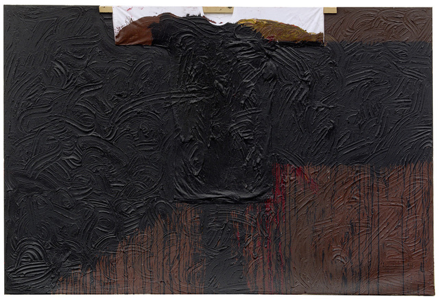 Hermann Nitsch, ‘25_10’, 2010-2011 (reworked), Painting, Acrylic on jute with shirt, Jahn und Jahn