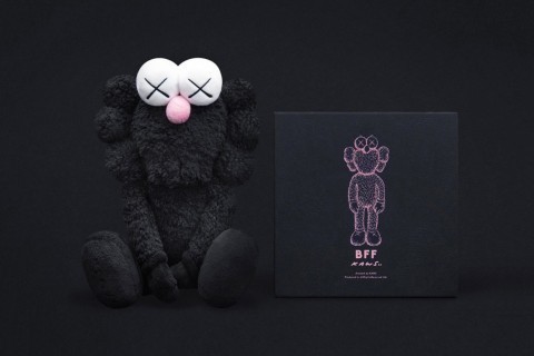 KAWS, ‘BFF Plush Doll Black’, 2016, Lougher Contemporary Gallery Auction