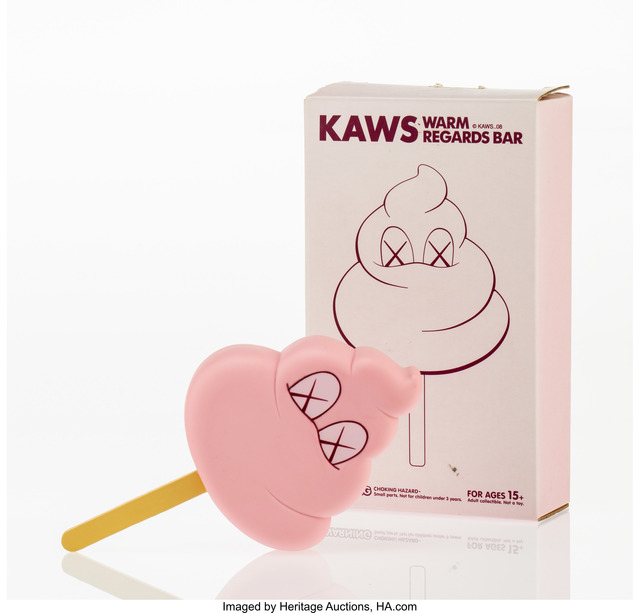 KAWS, ‘Warm Regards Bar (Pink)’, 2008, Heritage Auctions