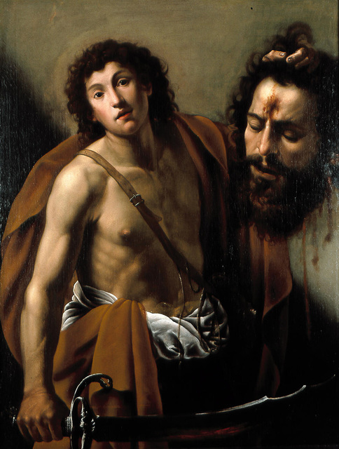Giuseppe Vermiglio, ‘David with the head of Goliath’, Early 1620s, Robilant + Voena