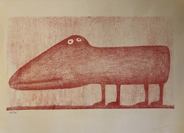 Kako Topouria, ‘Red wolf’, 2010, Chardin Art Gallery