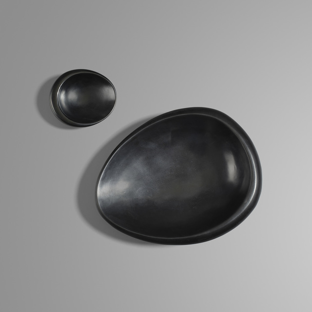 Georges Jouve, ‘Bowls, Set of Two’, c. 1950, Design/Decorative Art, Glazed ceramic, Rago/Wright