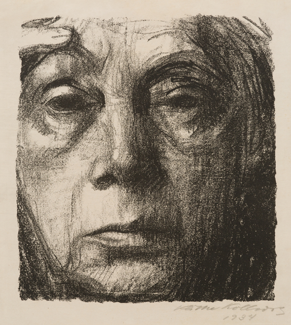 Käthe Kollwitz, ‘Selbstbildnis (Self Portrait)’, 1934, Print, Lithograph, Childs Gallery