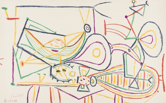 Pablo Picasso, ‘Composition’, 1948, Forum Auctions