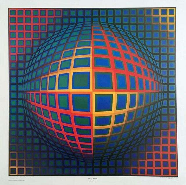 Victor Vasarely VEGA NOR (ca. 1980) Artsy