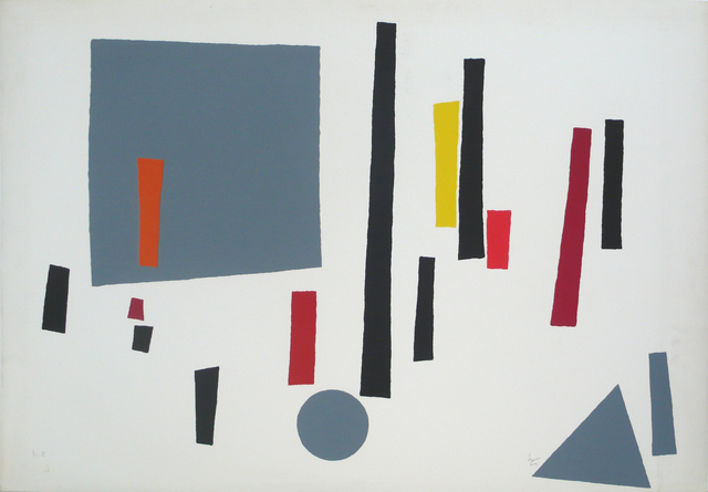 Mathias Goeritz, ‘Torres y esfera’, 1989, Galería La Caja Negra