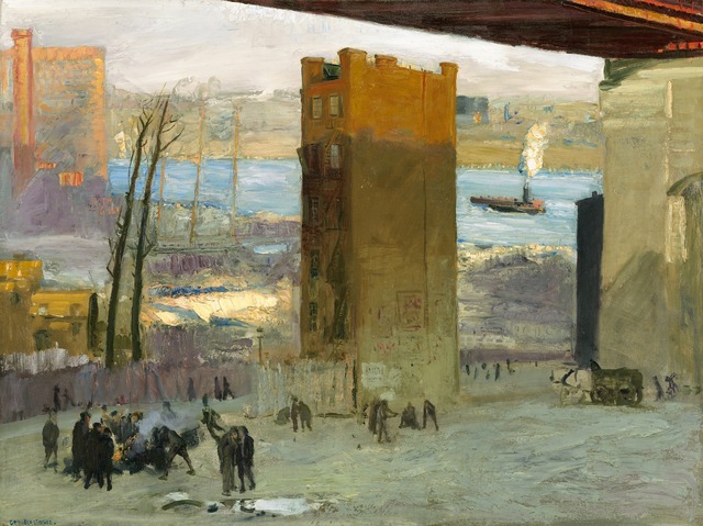 George Wesley Bellows, ‘The Lone Tenement’, 1909, National Gallery of Art, Washington, D.C.