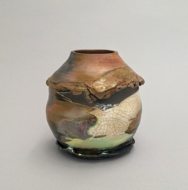 Rachel Muldez, ‘Untitled, Raku’, 2017, Sculpture, Clay, glaze, Ro2 Art
