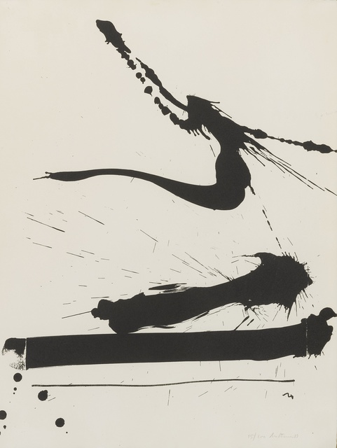 Robert Motherwell, ‘Automatism A (W.A.C. 19)’, 1966, Print, Lithograph, Sotheby's