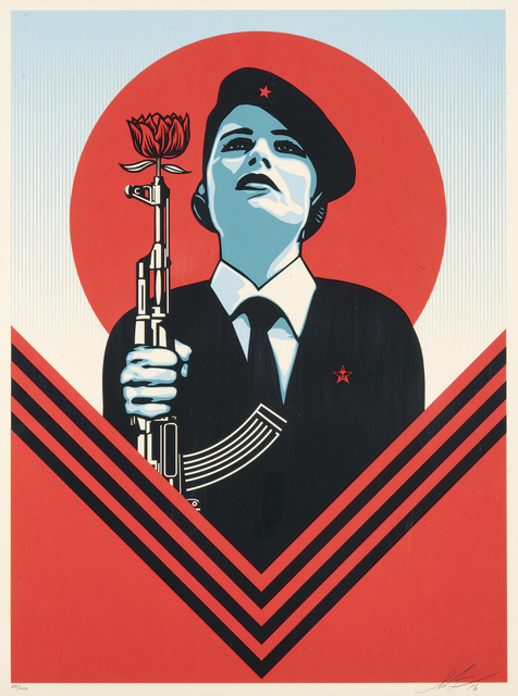 Shepard Fairey, ‘Peace Guard 2’, 2016, Tate Ward Auctions