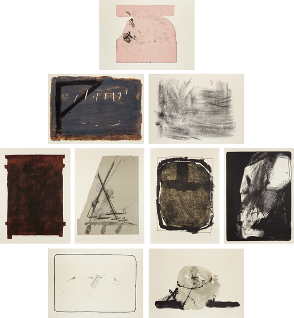Antoni Tàpies, ‘Album St. Gallen: nine plates’, 1965, Phillips