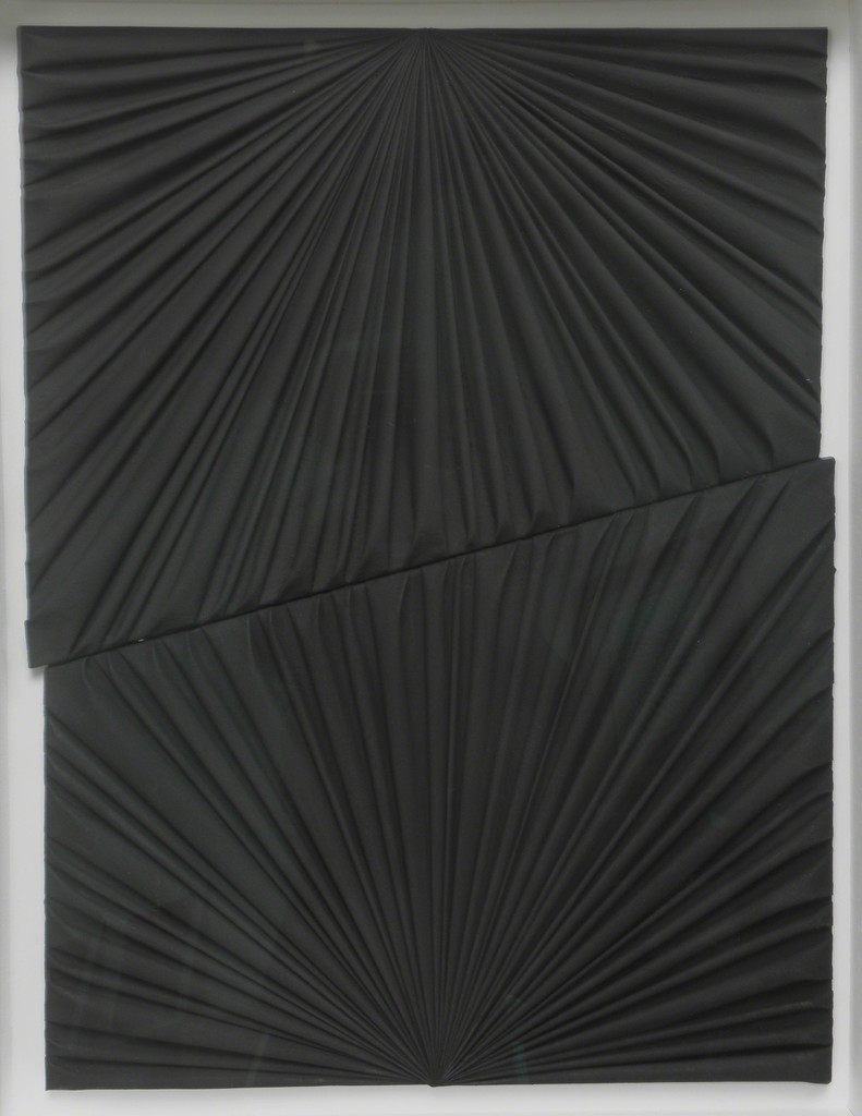 Kess InHouse Suzanne Carter Hearts Black White Luxe Rectangle Panel 24 x 36
