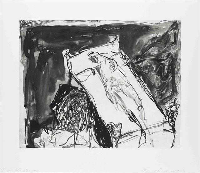 Tracey Emin, ‘I Was Left Sleeping’, 2017, Print, Lithograph on Somerset 300gsm paper, Lougher Contemporary