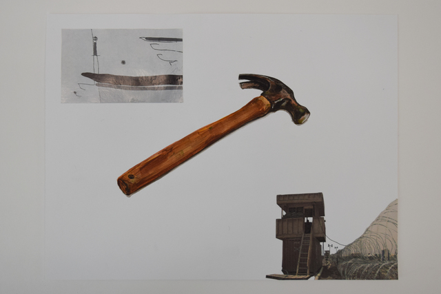 Aaron Hughes , ‘Le Marteau sans Maitre & Abu Ghraib Guard Tower’, 2016, Ellen de Bruijne Projects