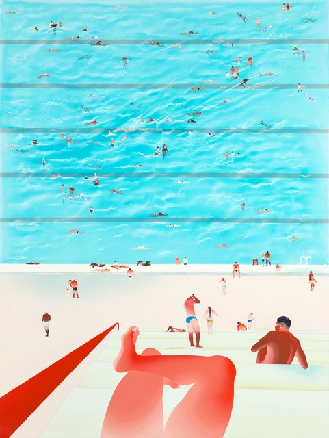 Yang-Tsung Fan, ‘Swimming pool series -Public swimming pool 2’, 2014, Aki Gallery