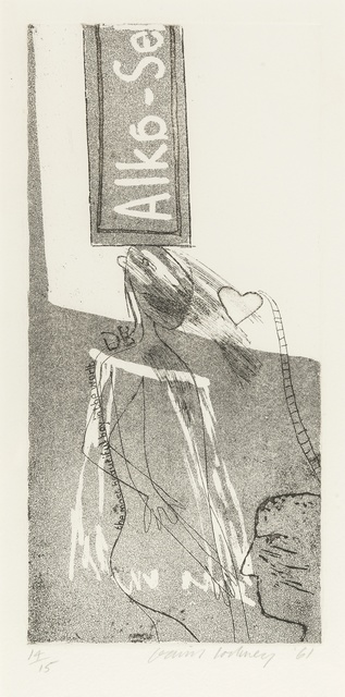 David Hockney, ‘Alka Seltzer (M.C.A. Tokyo 6)’, 1961, Forum Auctions