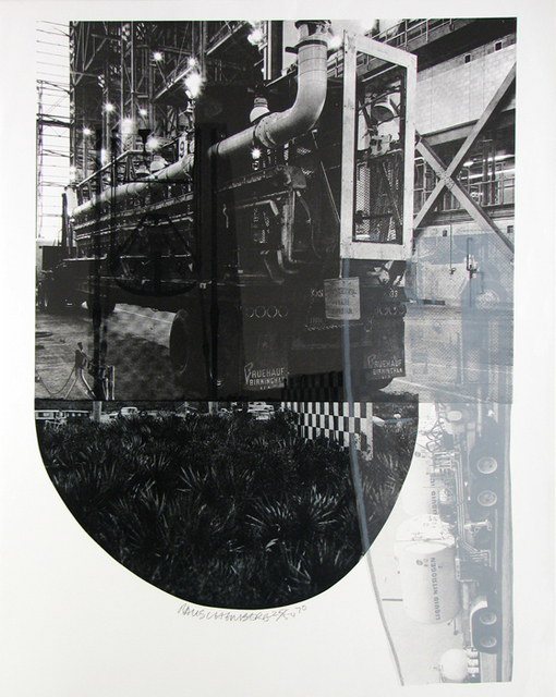 Robert Rauschenberg, ‘Tracks, from Stoned Moon’, 1970, Gregg Shienbaum Fine Art