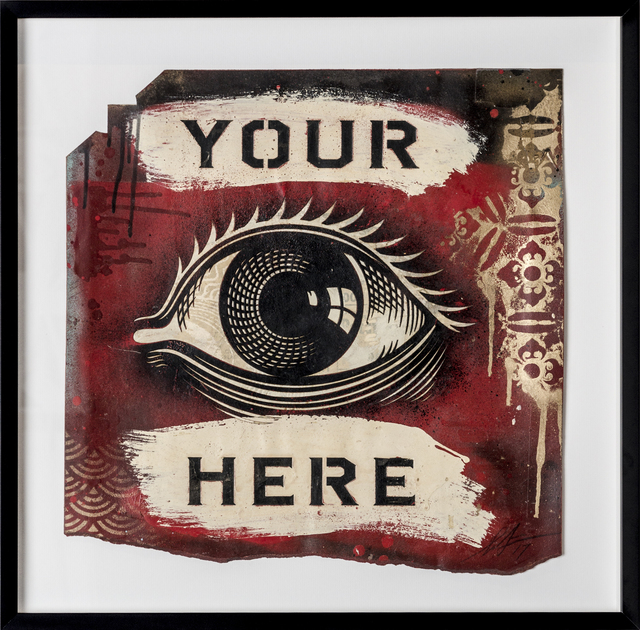 Shepard Fairey (OBEY), ‘Your Eye Here’, 2017, Print Them All