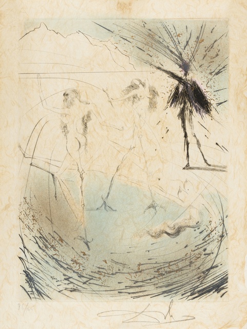 Salvador Dalí, ‘Femmes poules (Field 69-1I; M&L 308k)’, 1968/1969, Forum Auctions