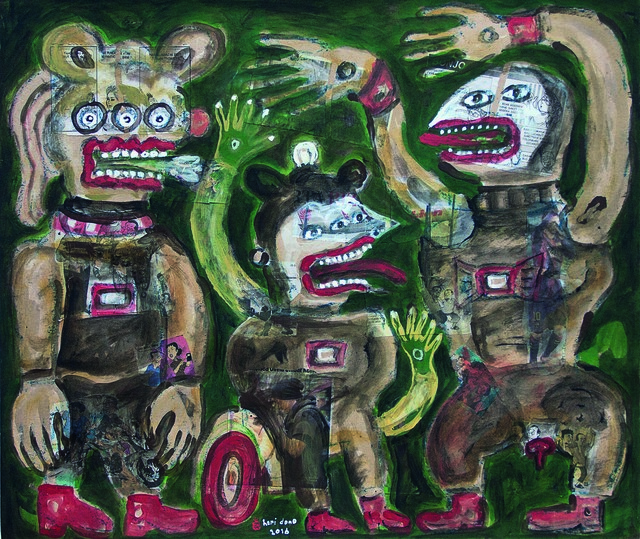 Heri Dono, ‘Black Magic Discussion’, 2016, Mizuma Art Gallery
