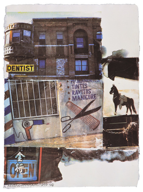 Robert Rauschenberg, ‘L.A. Uncovered #10’, 1998, Upsilon Gallery
