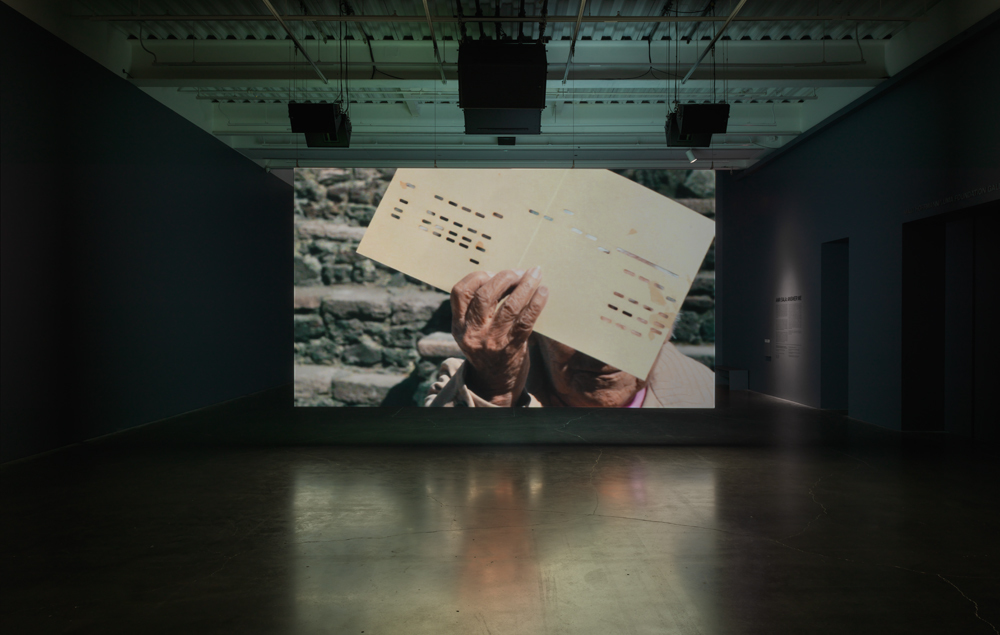 Installation view of "Anri Sala: Answer Me" at New Museum, New York (2016) Installation view of "Anri Sala: Answer Me" at New Museum, New York (2016)