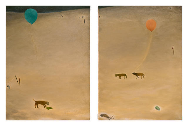 Su Wong-shen 蘇旺伸, ‘漫游之漠(1-2)’, 2017, Lin & Lin Gallery