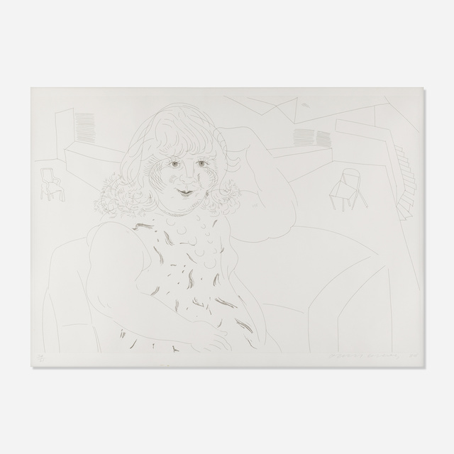 David Hockney, ‘Ann in the Studio’, Rago/Wright