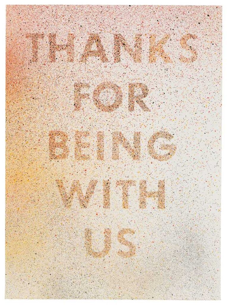 Ed Ruscha - Thanks for Being with Us