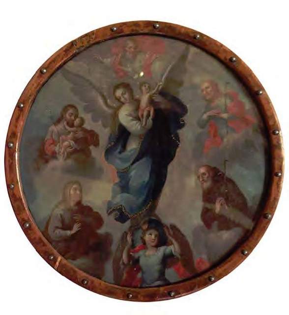 Unknown Artist, ‘Virgen del apocalipsis (escudo de monja)’, Siglo XVIII, Mario Uvence