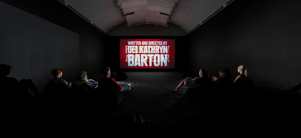 Installation view. Del Kathryn Barton "RED", Art Gallery of South Australia. January 26, 2016 - April 30, 2017. Images courtesy the Art Gallery of South Australia. Photo: Paul Steed Installation view. Del Kathryn Barton "RED", Art Gallery of South Australia. January 26, 2016 - April 30, 2017. Images courtesy the Art Gallery of South Australia. Photo: Paul Steed