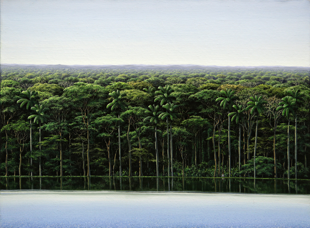 Tomás Sánchez, ‘Orilla y Meditador’, 1995, Latin Art Core