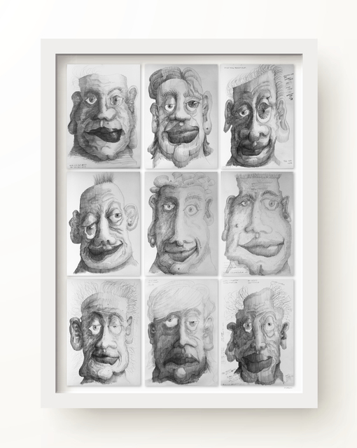 R E Sabean, ‘Asymmetries 2’, 2017, MvVO ART