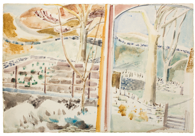 Paul Nash, ‘The Landscape Through the Window and Through the Looking Glass’, 1945, Piano Nobile