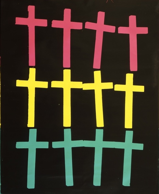 Andy Warhol, ‘Crosses’, 1982, Gagosian