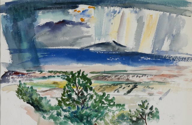 Jozef Bakos, ‘Spring Storm, Velarde, NM’, Gerald Peters Gallery