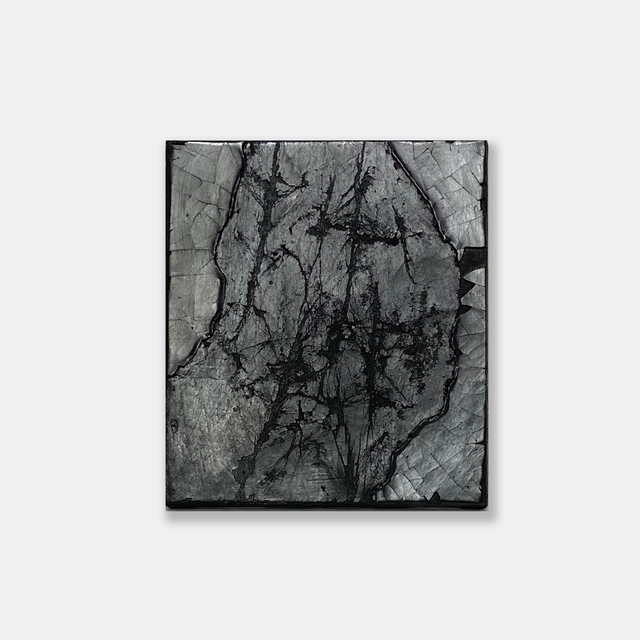 Susan Gunn, ‘Fondo Nero IV’, 2021, Painting, Ink, earth pigment and organic gesso on fine linen and board, bo.lee gallery
