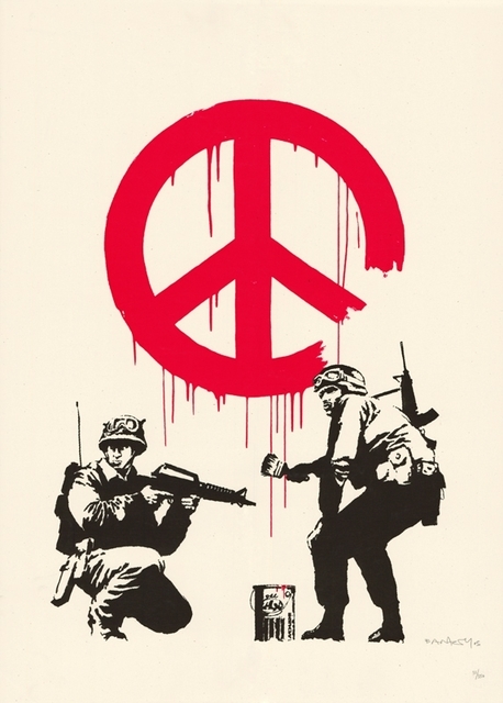 Banksy, ‘CND Soldiers (Signed)’, 2005, Prescription Art