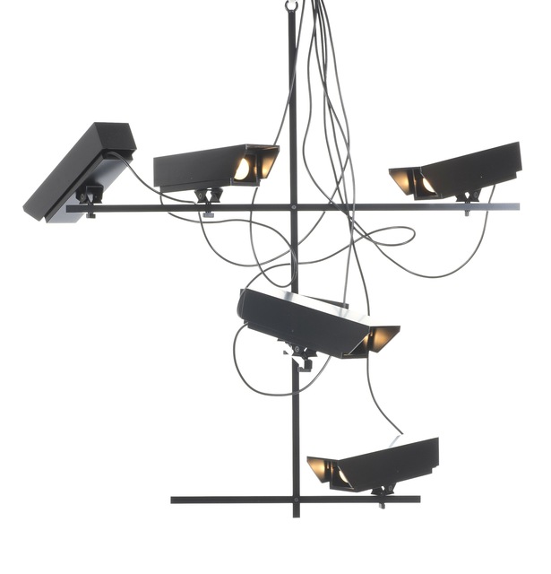 Humans Since 1982, ‘Surveillance chandelier’, 2011, Design/Decorative Art, Steel & aluminium, Victor Hunt Designart Dealer