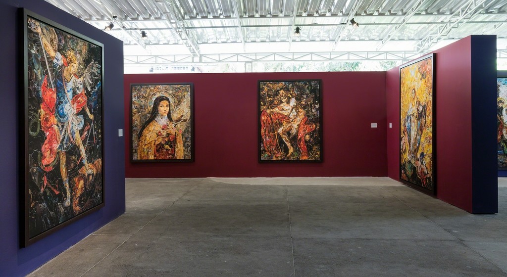 Vik Muniz, Imaginária, Casa Santa Ignez | Rio de Janeiro 2018, exhibition view © photo Pat Kilgore courtesy of the artist and galeria nara roesler Vik Muniz, Imaginária, Casa Santa Ignez | Rio de Janeiro 2018, exhibition view © photo Pat Kilgore courtesy of the artist and galeria nara roesler