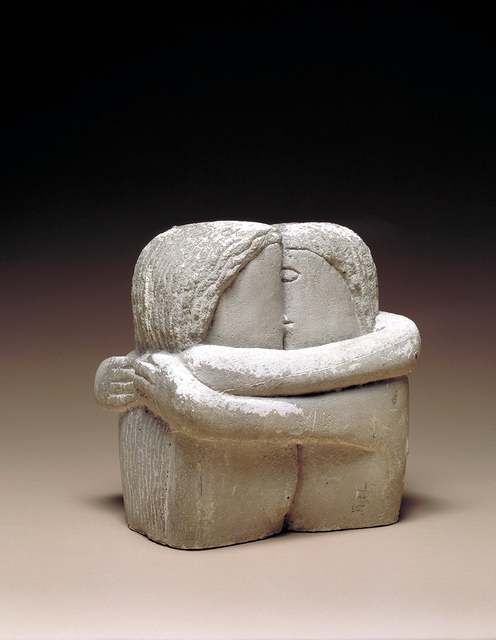 Constantin Brâncuși, ‘The Kiss (Le Baiser)’, 1907-1908, Nasher Sculpture Center