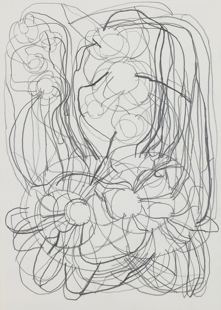 Atsuko Tanaka, ‘May-23’, Undated, Drawing, Collage or other Work on Paper, Pencil on paper, Whitestone Gallery