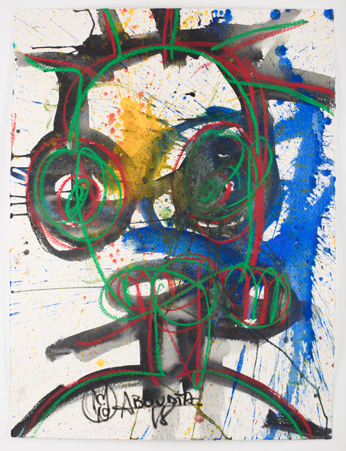 Aboudia, ‘Portraits des Nouchis’, 2019, Jack Bell Gallery