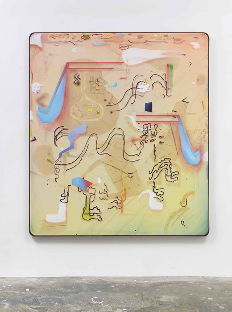 Roy Mordechay, ‘Contacts between the parties’, 2020, Painting, Watercolor, ink, coffee, acrylic, oil, canvas and wood, Nir Altman Galerie