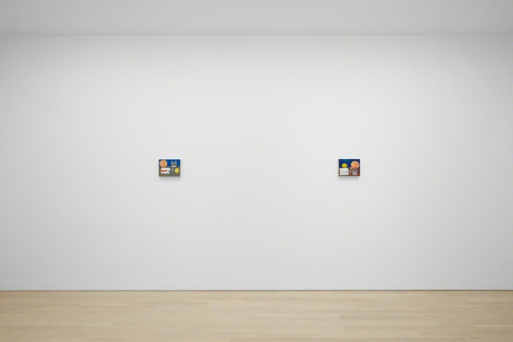 Installation view of current exhibition Michael Hilsman: Pictures of 'M.' and Other Pictures. © Michael Hilsman - Courtesy of the Artist and Almine Rech - Photo: Matthew Kroening. Installation view of current exhibition Michael Hilsman: Pictures of 'M.' and Other Pictures. © Michael Hilsman - Courtesy of the Artist and Almine Rech - Photo: Matthew Kroening.